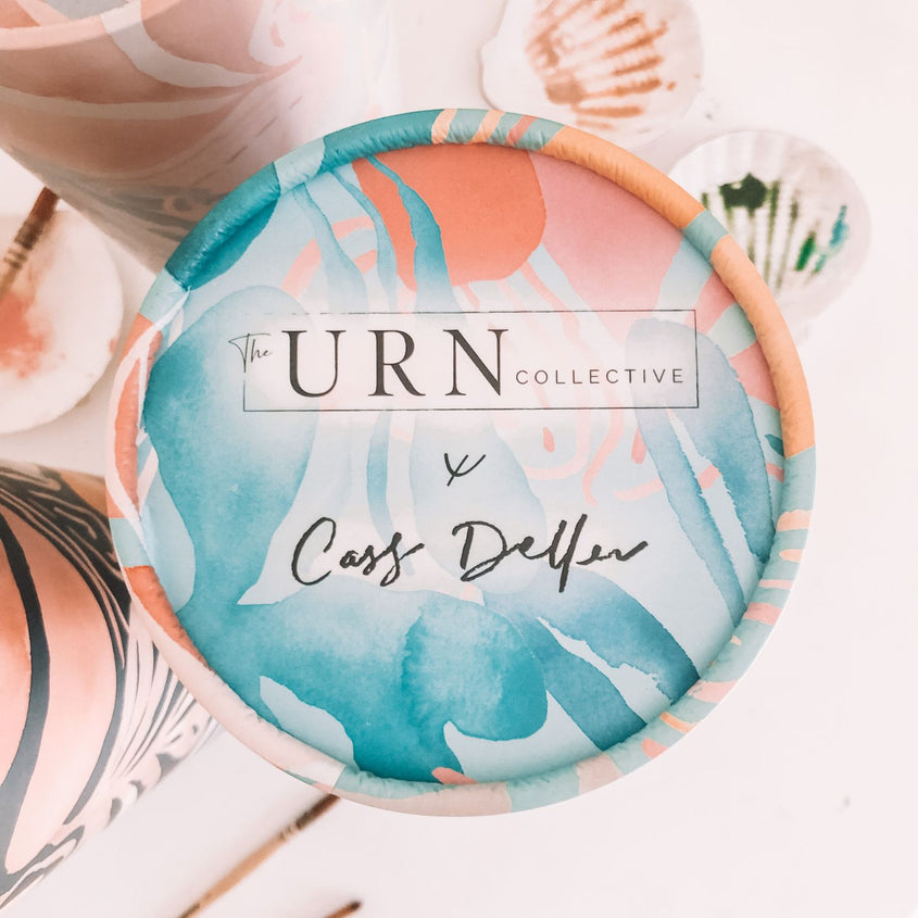 The Urn Collective x Cass Deller Scatter Urn - Bright